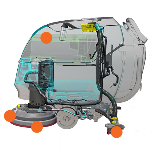 картинка Поломоечная машина Tennant T300 фото 2 картинка Поломоечная машина Tennant T300 фото 2