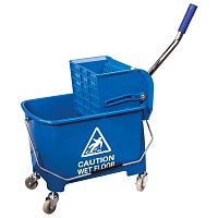 фото Ведро с отжимом на колесах 20 л. AF08068