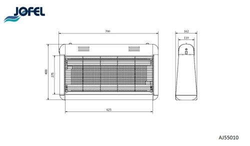 картинка Электроловушка Jofel д/летающих насекомых AJ55010 фото 2 картинка Электроловушка Jofel д/летающих насекомых AJ55010 фото 2