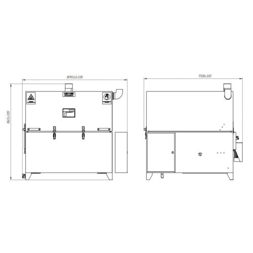 картинка Автоматическая моечная машина Aquamatic FT1400 B фото 3 картинка Автоматическая моечная машина Aquamatic FT1400 B фото 3