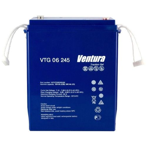 фото Гелевая батарея Ventura VTG 06 245 М8 фото 3 Гелевая батарея Ventura VTG 06 245 М8 фото 3