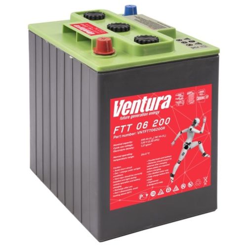 фото Свинцово-кислотная батарея Ventura FTT 06 200 Свинцово-кислотная батарея Ventura FTT 06 200