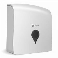 фото Пластиковый диспенсер ручной для бумажных полотенец Grass IT-0641 белый