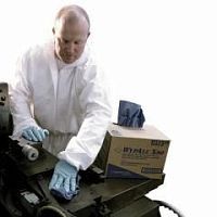 фото KLEENGUARD A40 Воздухопроницаемый комбинезон для защиты от брызг и твердых частиц - с капюшоном размер: М