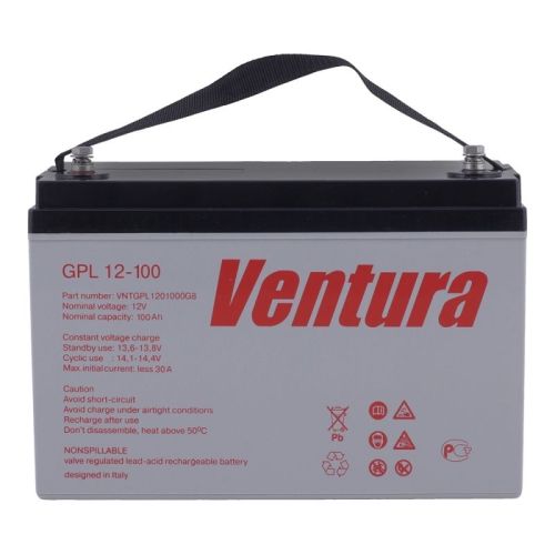 фото Свинцово-кислотная батарея Ventura GPL 12-100 фото 6 Свинцово-кислотная батарея Ventura GPL 12-100 фото 6